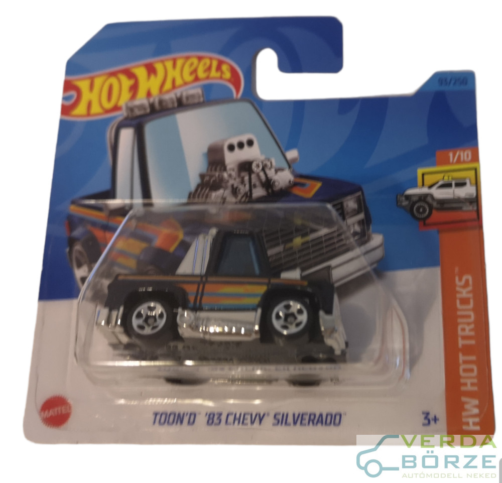 Hot wheels Toon d 83 Chevy Silverado 2023 Autó