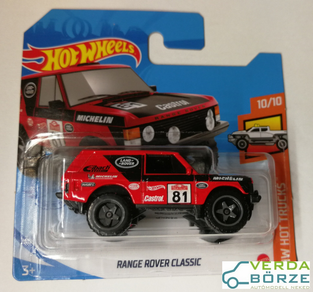 Hot Wheels Range Rover Classic Aut Modell Neked