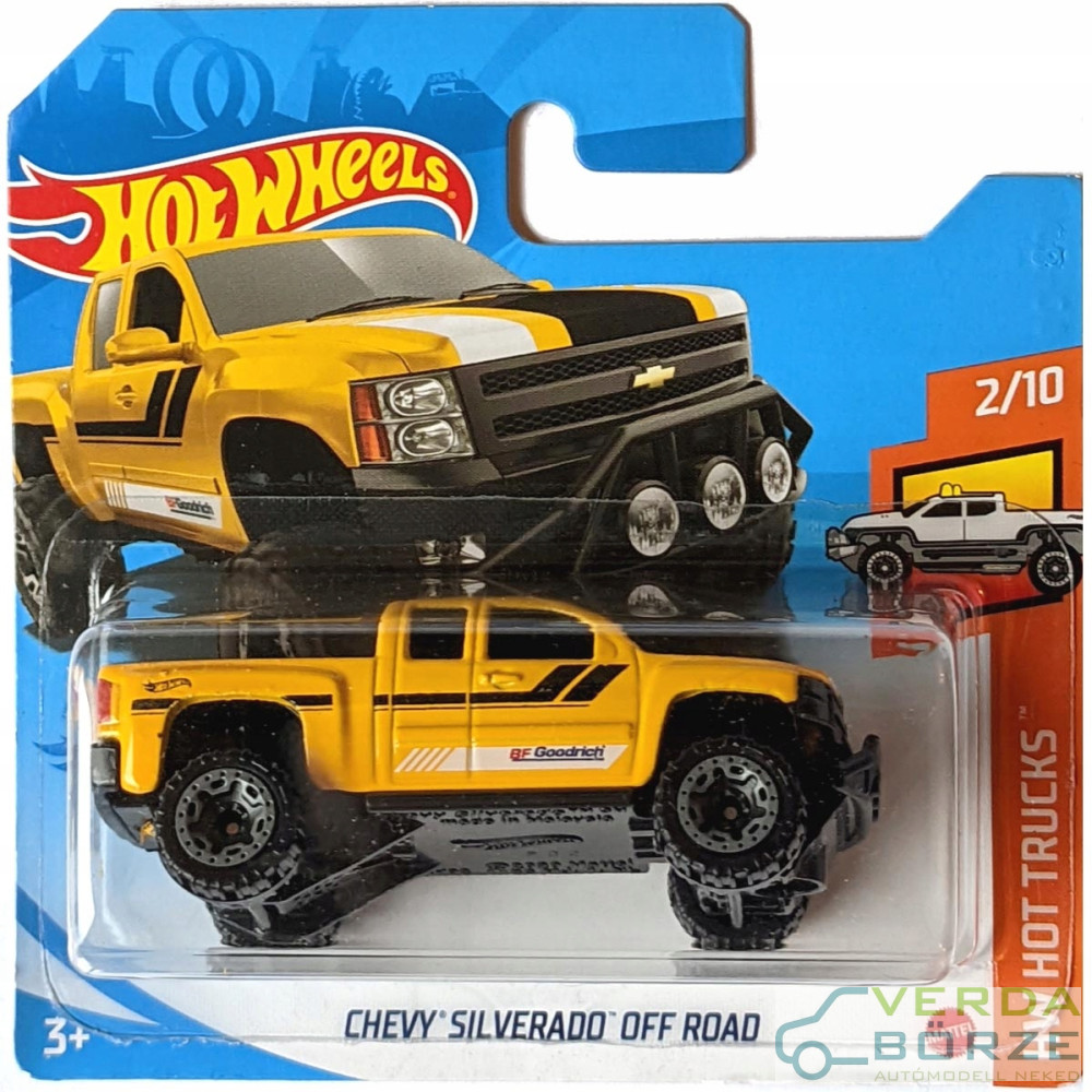 Hot Wheels Chevy Silverado Off Road Aut Modell Neked