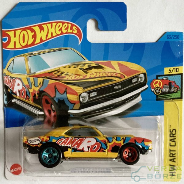 Hot Wheels 68 Copo Camaro Autómodell Neked