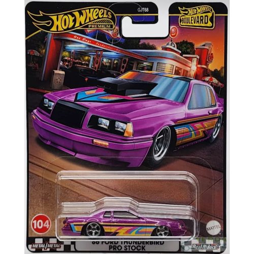 Hot Wheels Premium Boulevard 105 - '86 Ford Thunderbird Pro Stock