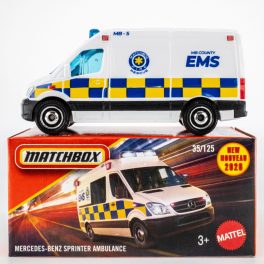 Matchbox Power Grabs - Mercedes-Benz Sprinter Ambulance