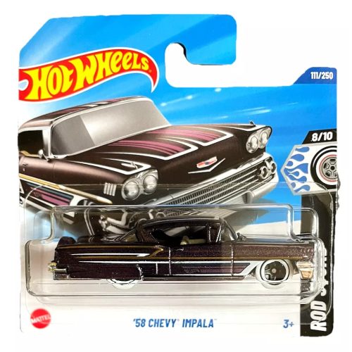 Hot Wheels '58 Chevy Impala (Bliszteren nagyobb repedés!)