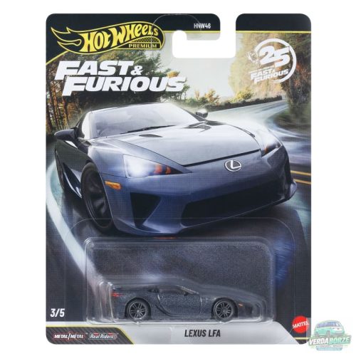 Hot Wheels Premium Fast & Furious 25th Anniversary Lexus LFA – Grafitmetál – 2026