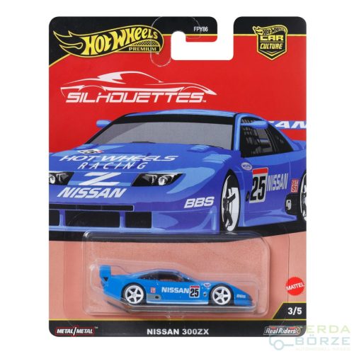 Hot Wheels Premium Silhouettes Nissan 300ZX
