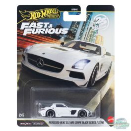   Hot Wheels Premium Fast & Furious Mercedes-Benz SLS AMG Coupé Black Series – Fehér – 2026