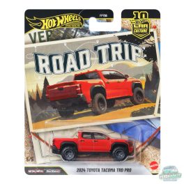   Hot Wheels Premium Car Culture - Road Trip 2024 Toyota Tacoma TRD Pro – Piros – 2026
