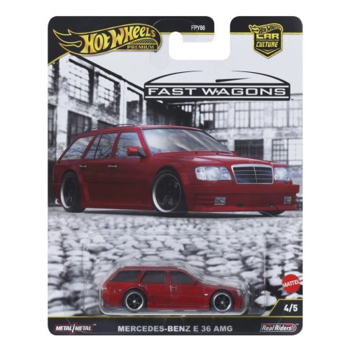 Hot Wheels Premium - Fast Wagons - Mercedes-Benz E 36 AMG