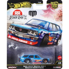 Hot Wheels Premium - Ronin Run 2 - Mad Mike Mazda RX-3 Wagon
