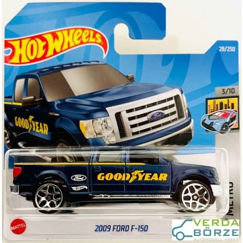 Hot Wheels 2009 Ford F-150 2022!(Bliszteren, akasztónál pici gyűrődés)