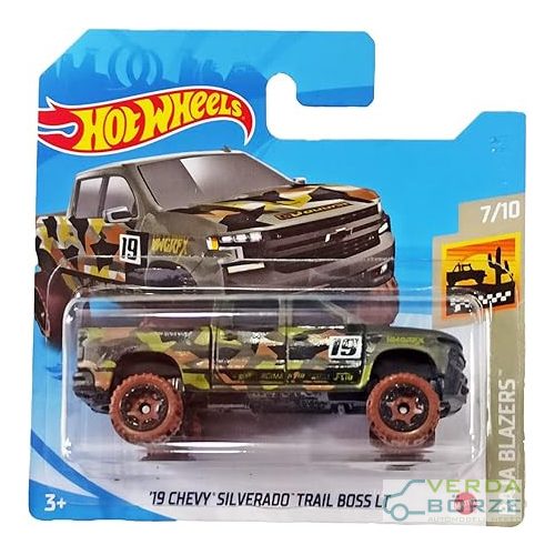 Hot Wheels '19 Chevy Silverado Trail Boss LT 