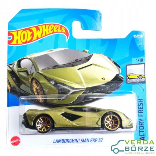 Hot Wheels Lamborghini Sián(Akasztónál gyürődés)