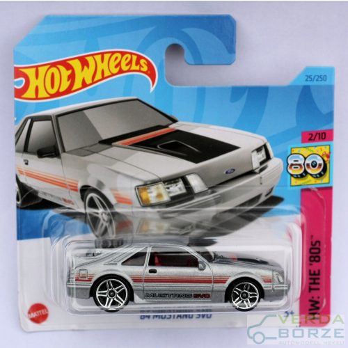 Hot Wheels '84 Ford Mustang SVO 2023!