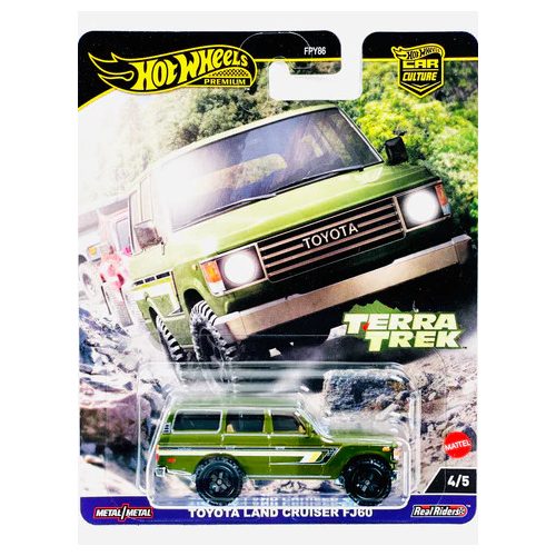 Hot Wheels Premium - Terra Trek - Toyota Land Cruiser FJ60
