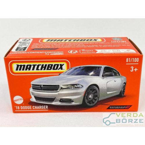 Matchbox Power '18 Dodge Charger