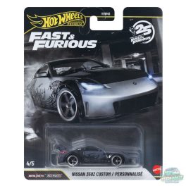   Hot Wheels Premium Fast & Furious Nissan 350Z Custom – Szürke – 2026