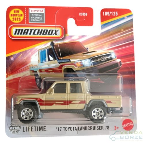 Matchbox '17 Toyota Landcruiser 78