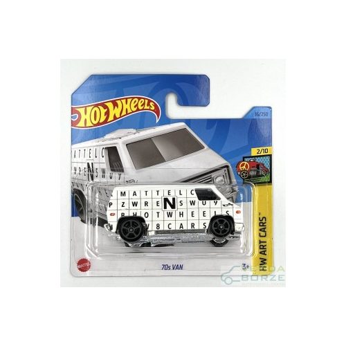 Hot Wheels 70s Van (Hátulján vonalkódos ármatrica!)