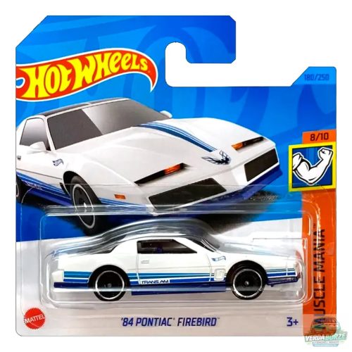 Hot Wheels ’84 Pontiac Firebird - Fehér - 2023