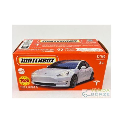 Matchbox Power Grabs Tesla Model 3