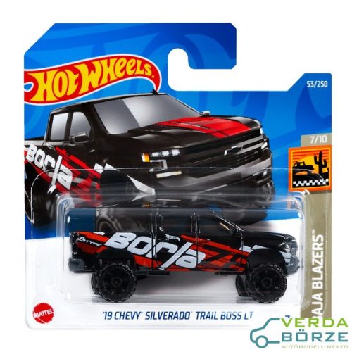 Hot Wheels '19 Chevy Silverado Trail Boss LT (Bliszteren horpadás!)