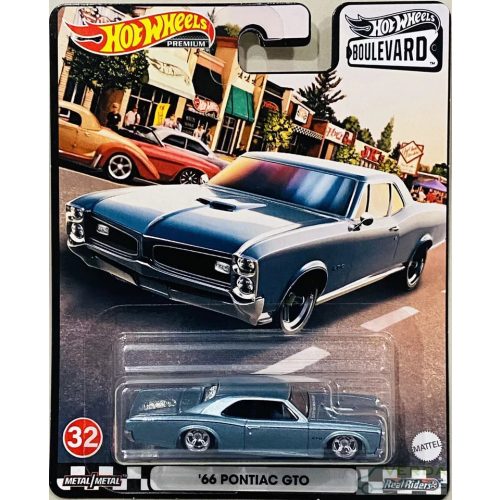 Hot Wheels Premium Boulevard 32 - '66 Pontiac GTO