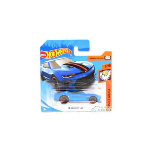 Hot Wheels '18  Camaro SS 2017! (Hátulján vonalkódos ármatrica!)