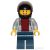 Lego Cty1089 Pizza Delivery Minifigura