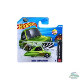 Hot Wheels Tooned Purple Passion – Metálzöld – 2026