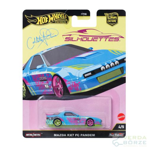 Hot Wheels Premium Silhouettes Mazda RX7 FC Pandem