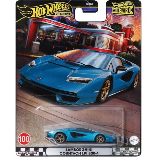 Hot Wheels Premium Boulevard 100 - Lamborghini Countach LPI