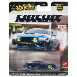   Hot Wheels Premium - Circuit - 2024 Ford Mustang RTR Spec 5-FD