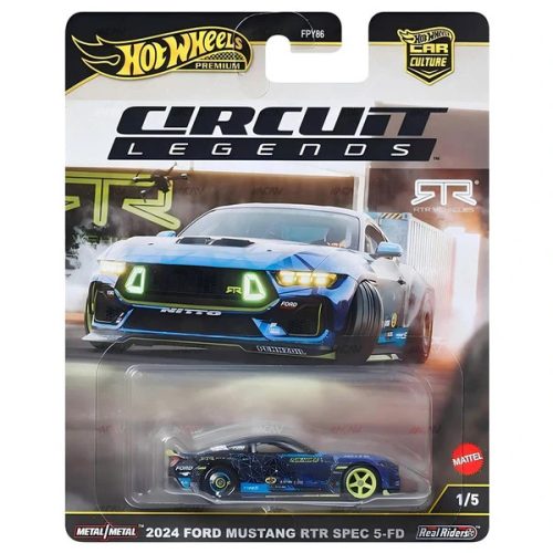 Hot Wheels Premium - Circuit - 2024 Ford Mustang RTR Spec 5-FD
