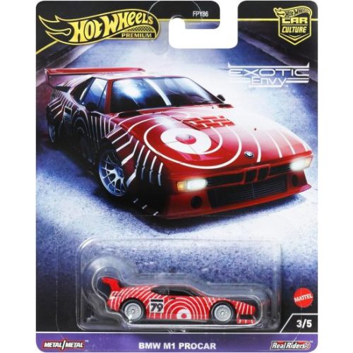 Hot Wheels Premium  - Exotic Envy - BMW M1 Procar