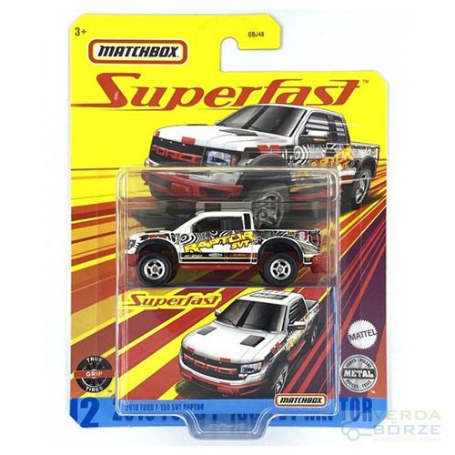 Matchbox Superfast 2010 Ford F-150 SVT Raptor
