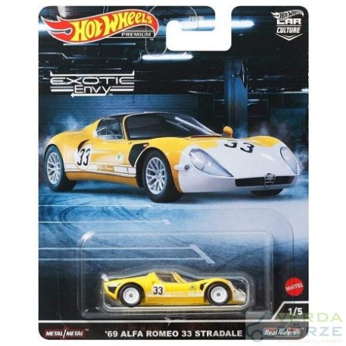 Hot Wheels Premium '69 Alfa Romeo 33 Stradale