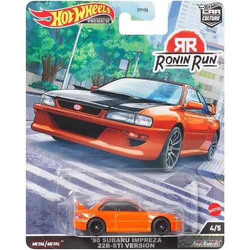 Hot Wheels Premium '98 Subaru Impreza 22B-STi Version