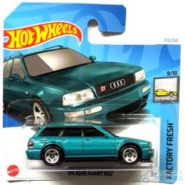   Hot Wheels ’94 Audi Avant RS2 – Sötét türkiz – 2024! (Lógatós akasztós!)
