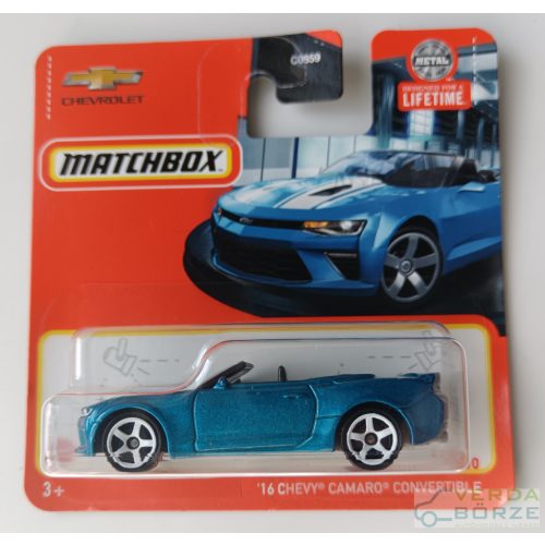 Matchbox '16 Chevy Camaro Convertible