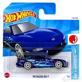 Hot Wheels '95 Mazda RX-7 (Akasztónál gyűrődés!)