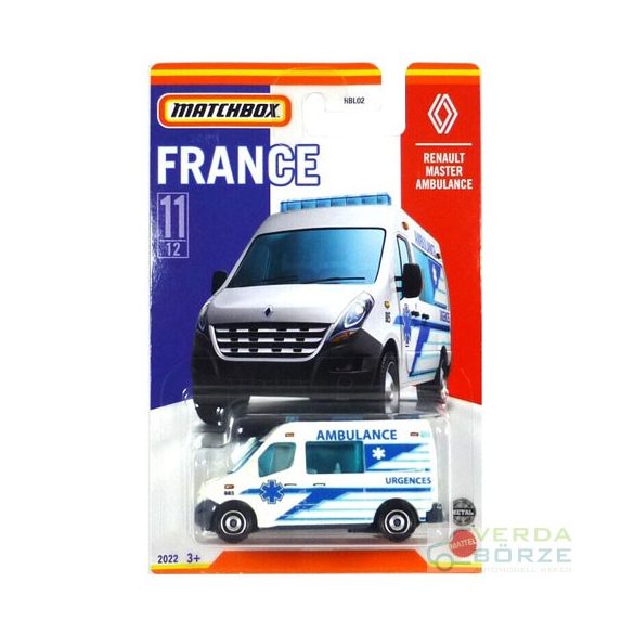 Matchbox Renault Master Ambulance