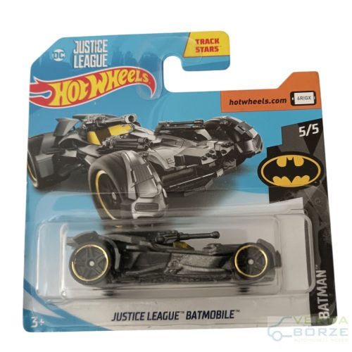 Hot Wheels Justice League Batmobile (Hátulján vonalkódos ármatrica!)