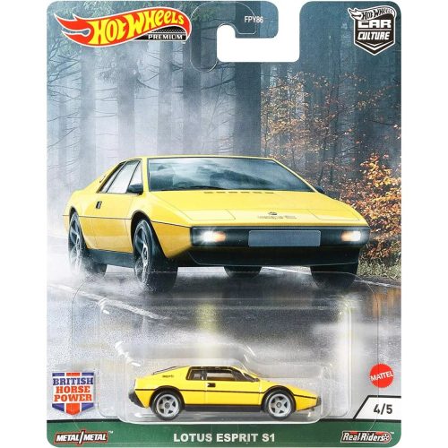 Hot Wheels Premium  - British Horse Power - Lotus Esprit S1