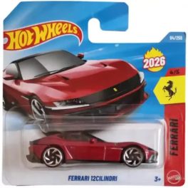   Hot Wheels Ferrari 12 Cilindri (Bliszter jobb felső sarkán gyűrődés!)