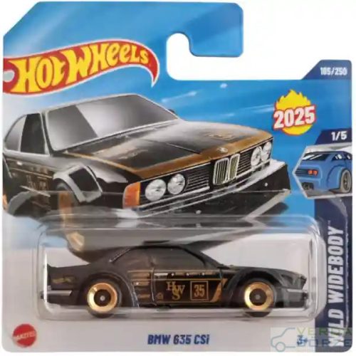 Hot Wheels BMW 635 CSi (Hátulján vonalkódos ármatrica