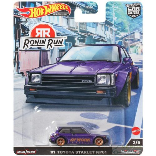 Hot Wheels Premium Ronin Run Toyota Starlet