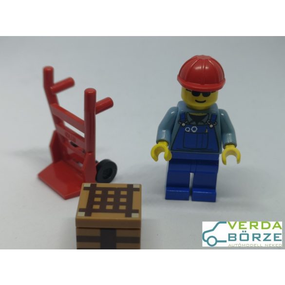 Lego Munkás Minifigura
