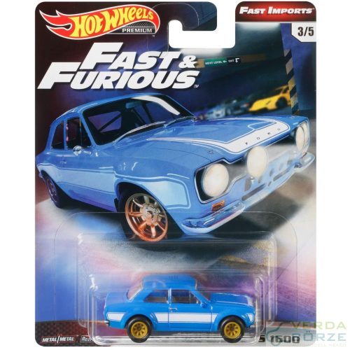 Hot Wheels Premium F&F 1970 Ford Escort RS 1600