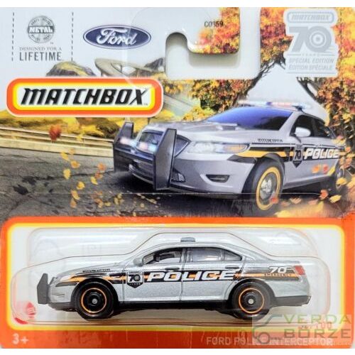 Matchbox Ford Police Interceptor