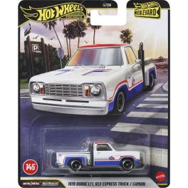   Hot Wheels Premium - Boulevard 145 - 1978 Dodge Li'L Red Express Truck